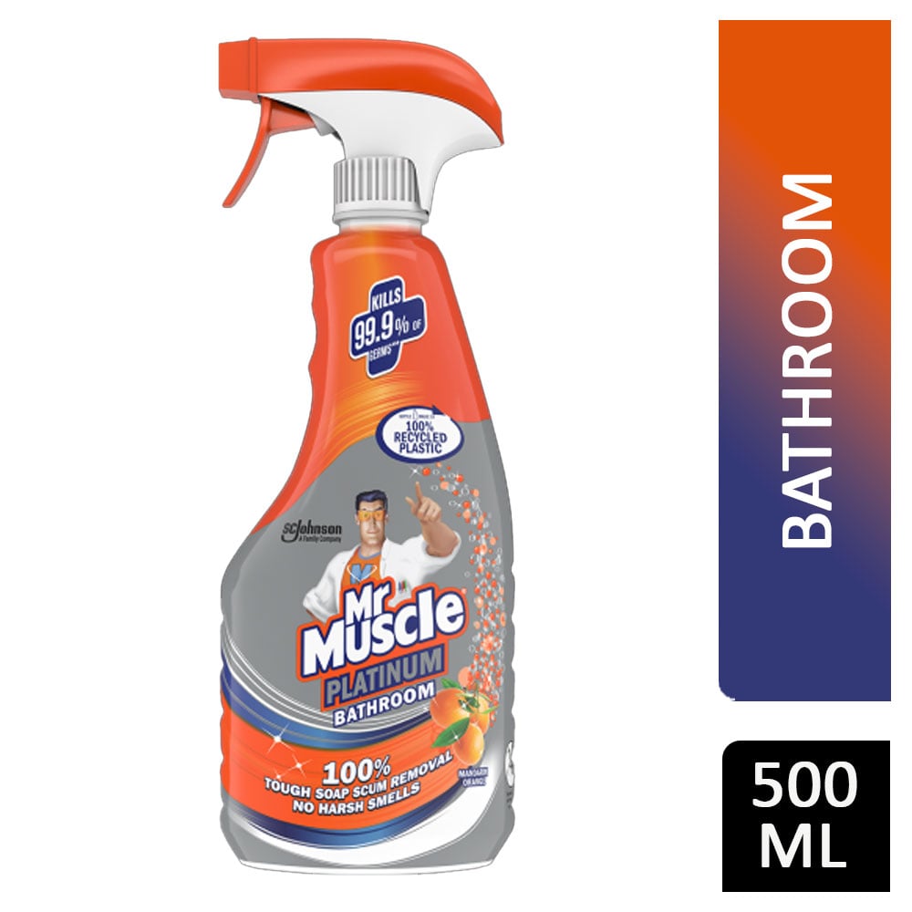 Mr Muscle Platinum Bathroom 500ml Online Pound Store