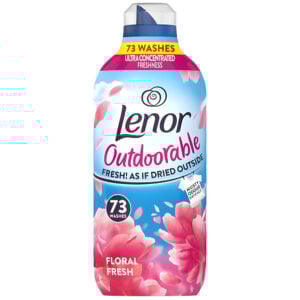Lenor Outdoorable Fabric Softener Floral Fresh 73 Washes 1.022L